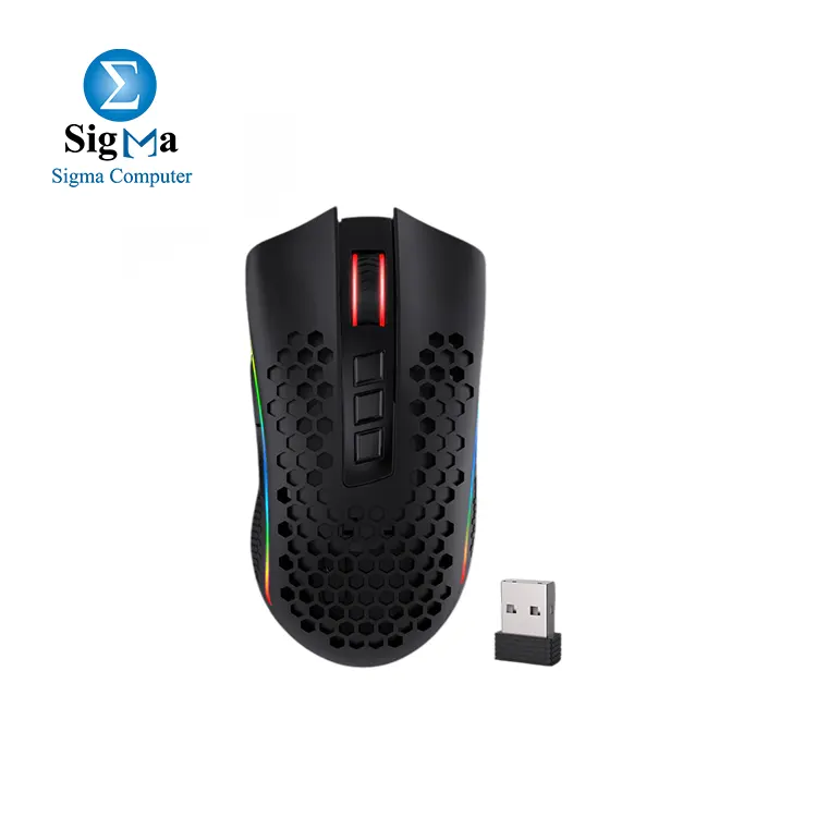 REDRAGON STORM PRO M808 RGB Wireless Gaming Mouse - Main view