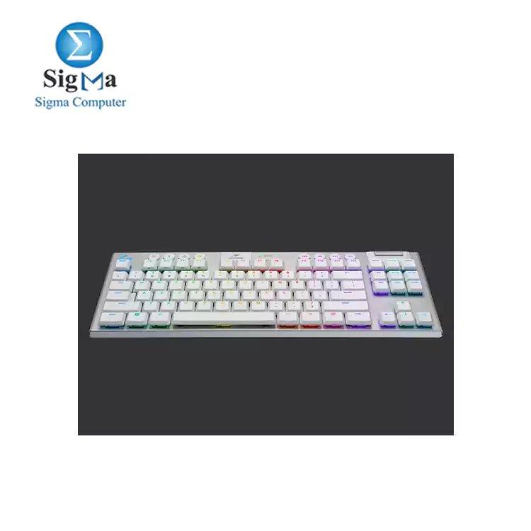 LOGITECH G915 TKL TENKEYLESS LIGHTSPEED WIRELESS RGB MECHANICAL GAMING KEYBOARD - Main view