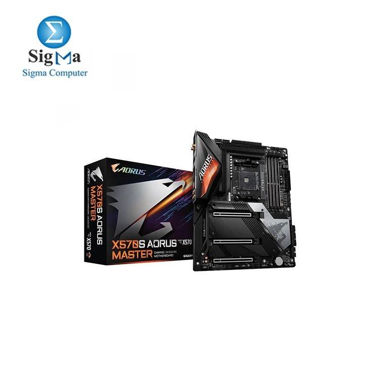 GIGABYTE AMD X570S MASTER motherboard - Main view