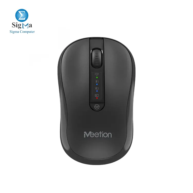 MEETION BTM185R Rechargeable Wireless & Bluetooth Dual Mode Mouse – Silent & Ergonomic - Main view