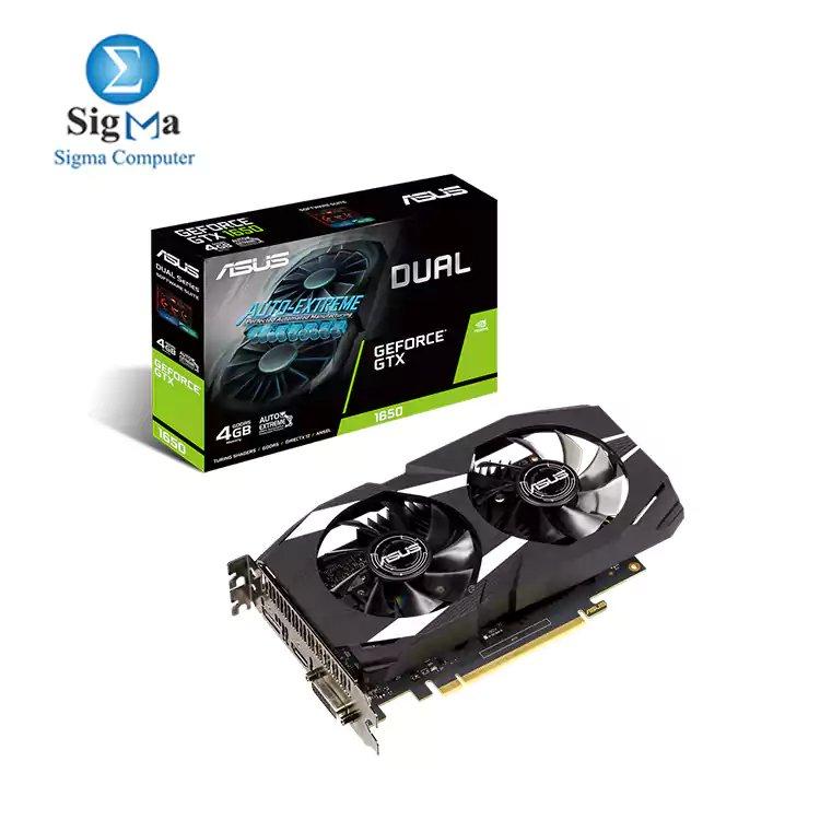 ASUS Dual GeForce® GTX 1650 4GB GDDR5 - Main view
