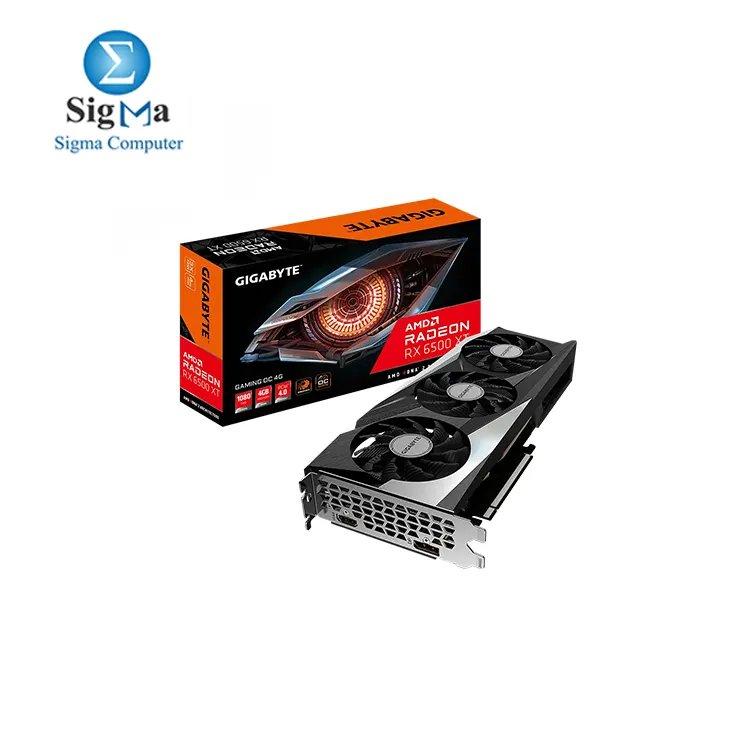 GIGABAYT Radeon™ RX 6500 XT GAMING OC 4G - Main view