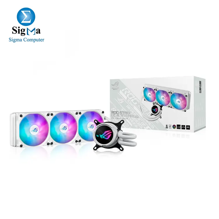 ASUS ROG STRIX LC III 360 ARGB White - Main view