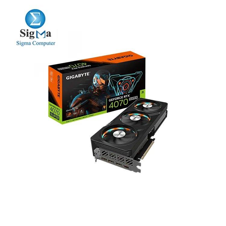 Gigabyte GeForce RTX 4070 SUPER GAMING OC 12G - Main view