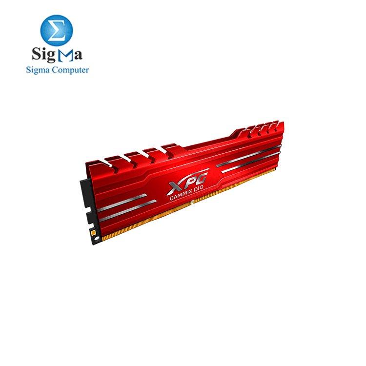 XPG Gammix D10 3000MHz 8G Memory Module Red - Main view
