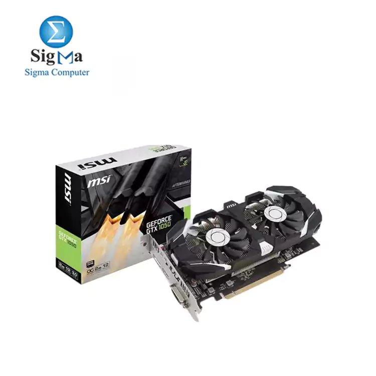 MSI GeForce GTX 1050 2GT OCV1 Graphic Card - Main view