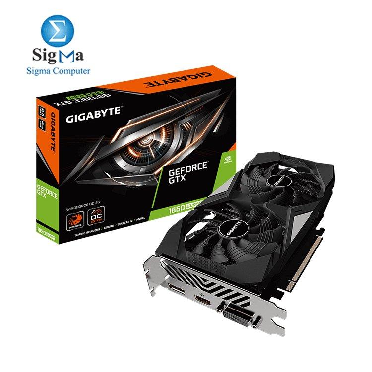 GIGABYTE GeForce® GTX 1650 SUPER™ WINDFORCE OC 4G - Main view