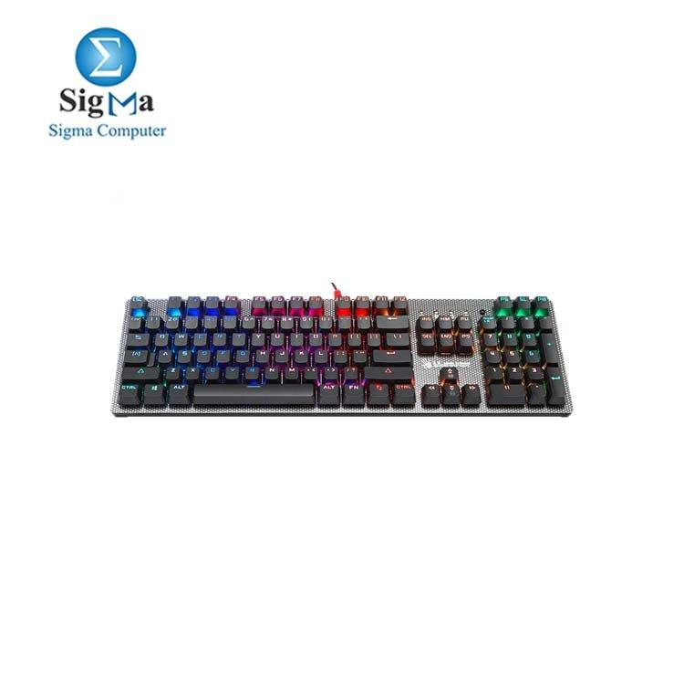BLOODY B810R LIGHT STRIKE RGB ANIMATION GAMING KEYBOARD - Main view