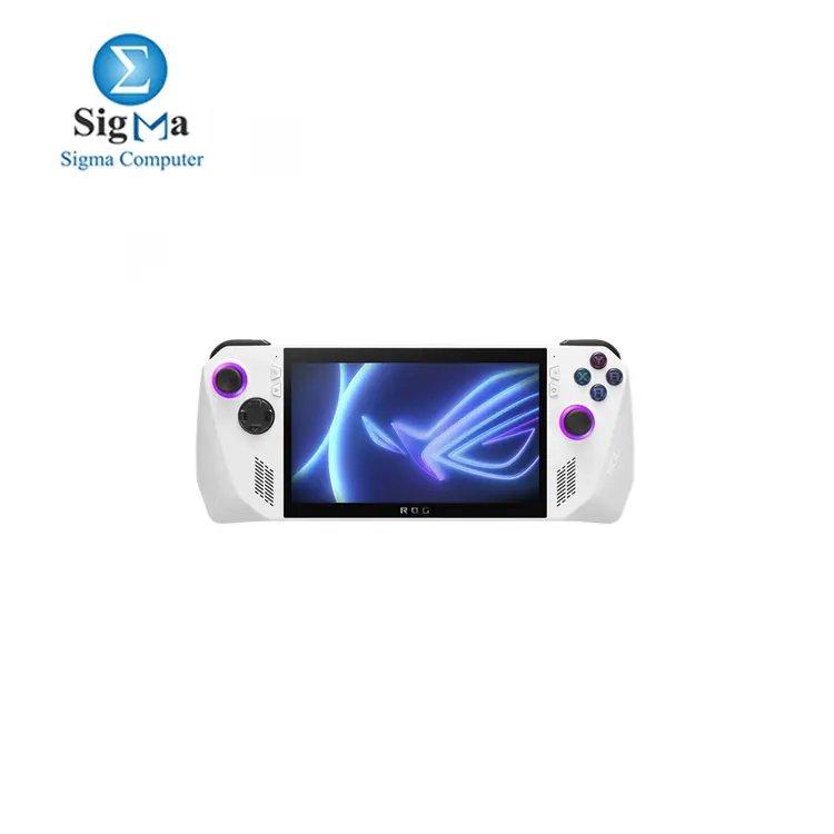 ASUS ROG Ally Gaming Console - 7-inch FHD IPS-level glossy display sRGB: 100% 120Hz - AMD Ryzen™ Z1 Processor - 16GB LPDDR5 on board - 512GB PCIe® 4.0 NVMe - Wi-Fi 6E - TYPE-C, 65W AC Adapter - Built-in Fingerprint Sensor - Battery 40WHrs, - Main view