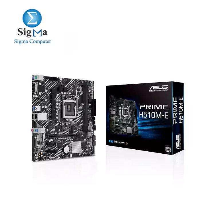 ASUS INTEL PRIME H510M-E micro ATX MOTHERBOARD - Main view