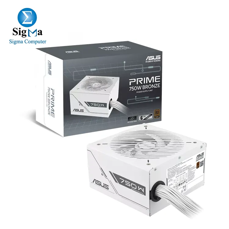 ASUS Prime 750W white - 80 Plus Bronze - Main view