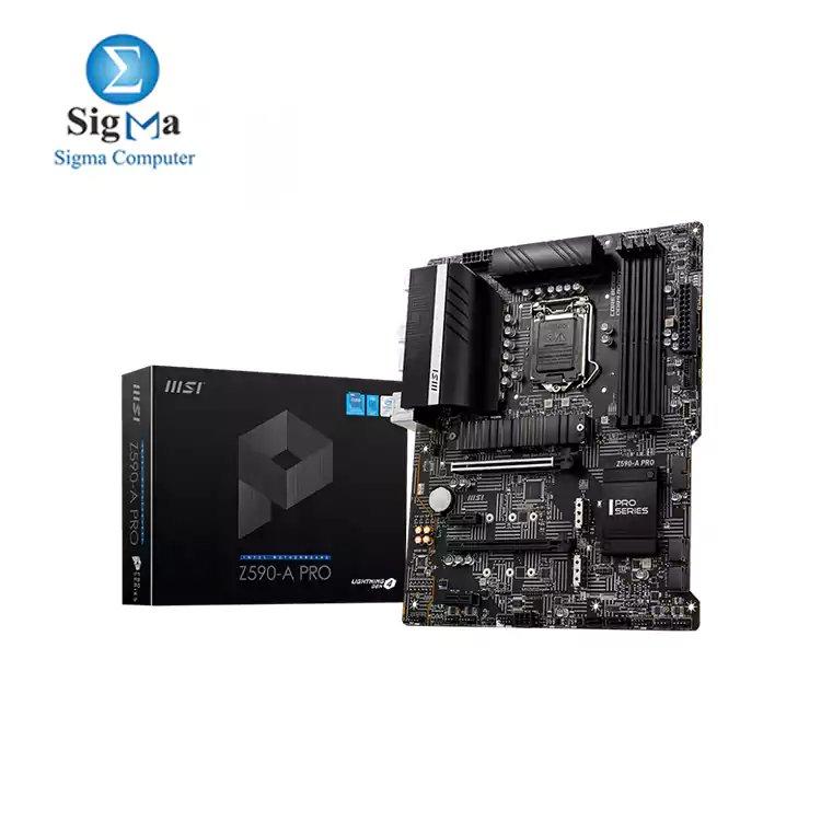 MSI MOTHERBOARD INTEL Z590-A PRO - Main view