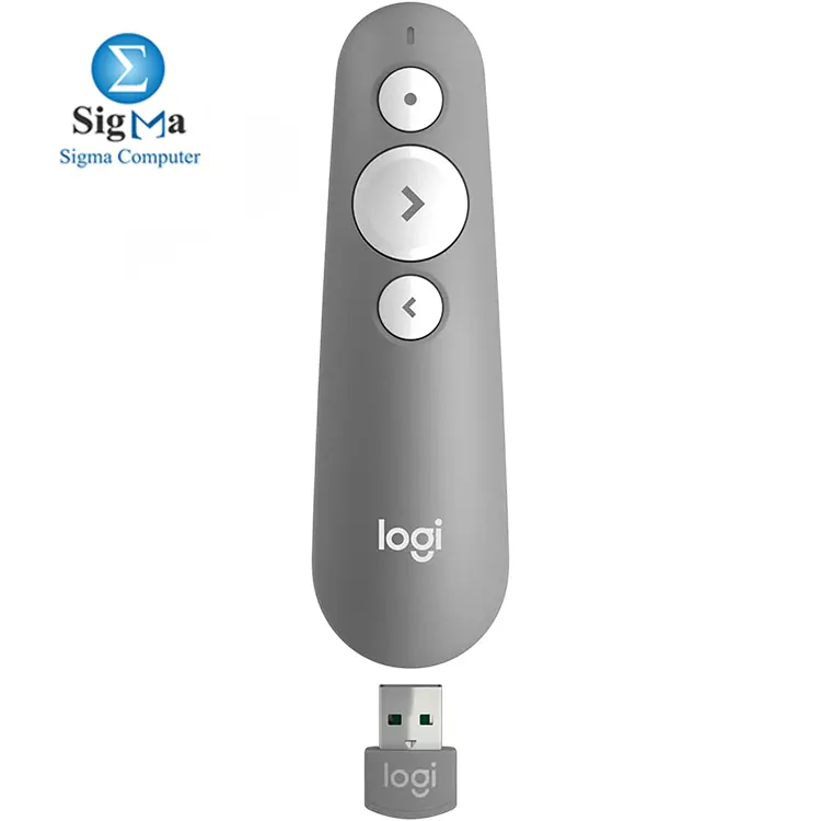 Logitech R500s Laser Presentation Remote – Grey - Main view