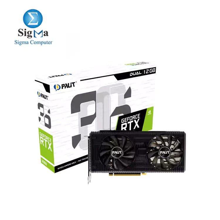 PALIT GeForce RTX™ 3060 Dual 12G GDDR6 - Main view