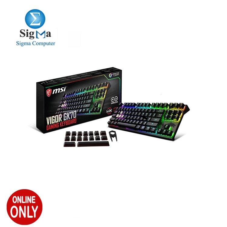 MSI Vigor GK70 CR US GAMING KEBOARD - Main view