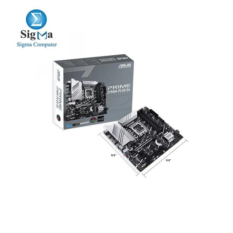 ASUS PRIME Z790M-PLUS D4 Socket LGA 1700 Motherboard - Main view