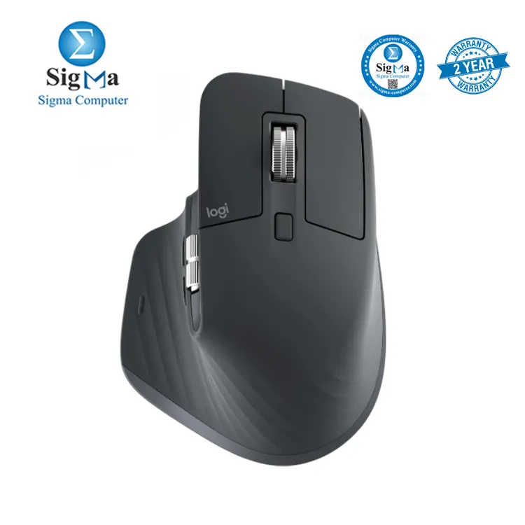 Logitech MX Master 3S Performance Wireless Mouse Graphite - Main view
