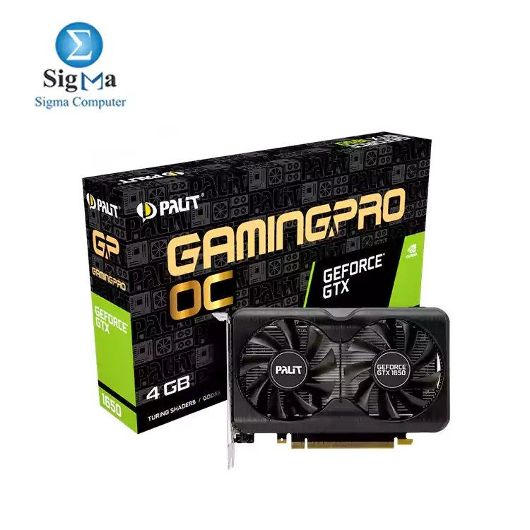 PALIT GeForce® GTX 1650 GAMING PRO OC 4GB GDDR6 - Main view
