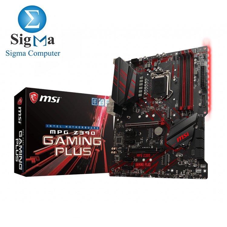 MSI MPG Z390 GAMING PLUS LGA 1151 Intel  Motherboard - Main view