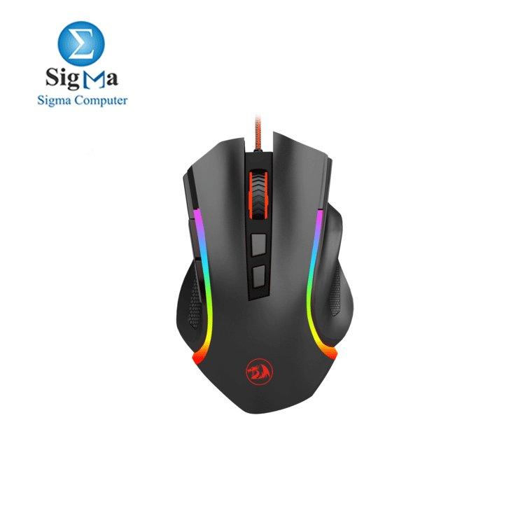 Redragon M607 Griffin RGB Gaming Mouse 7200 DPI 8 Buttons - Main view