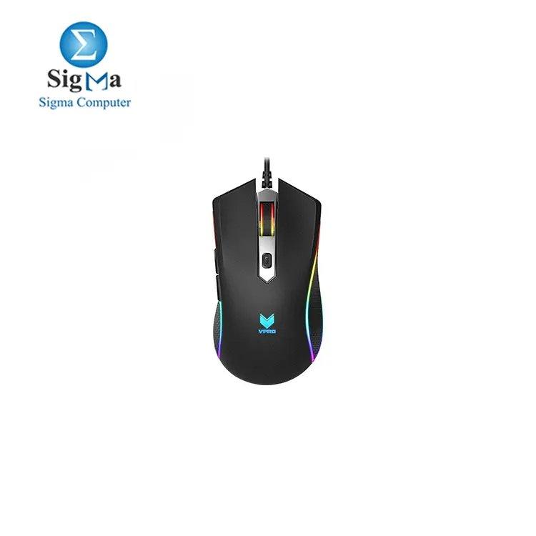 Rapoo Mouse Wired Gaming V280 - Black - Main view
