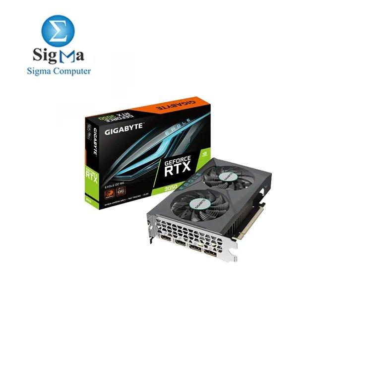 Gigabyte GeForce RTX™ 3050 EAGLE OC 6G. - Main view