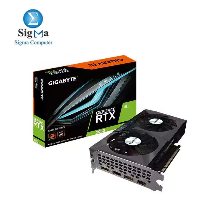 GIGABYTE GeForce RTX 3050 EAGLE OC 8G - Main view
