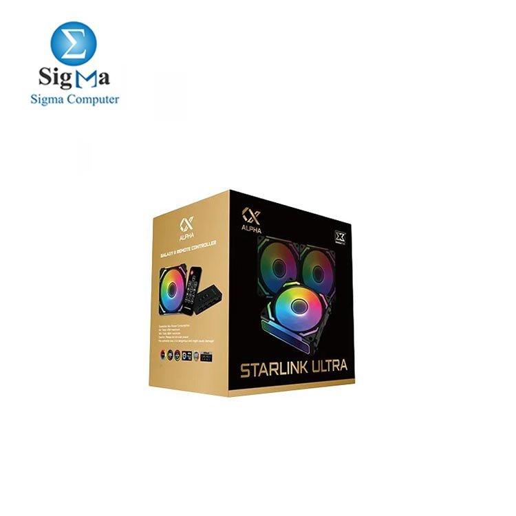 XIGMATEK STARLINK ULTRA ARGB 3 Fans with Controller Fan - Main view