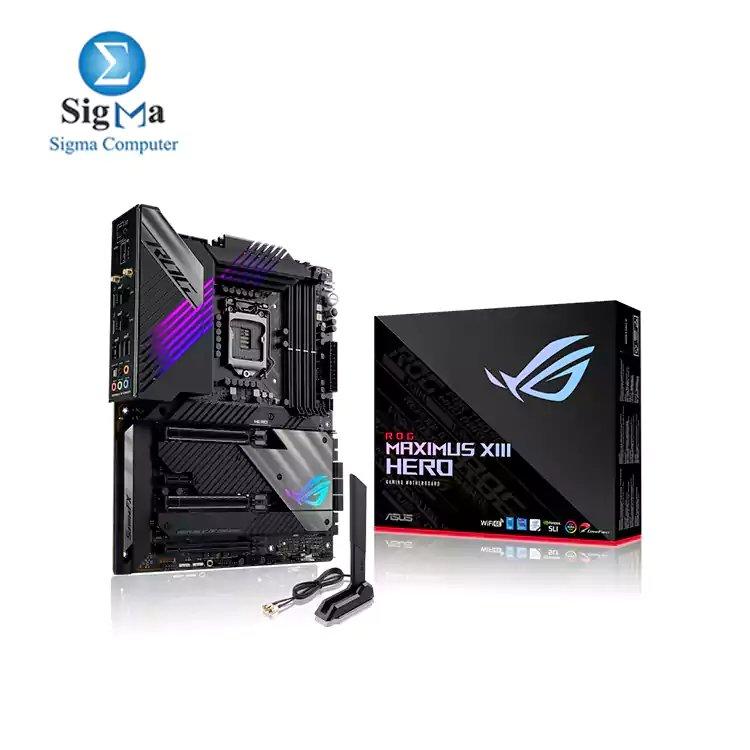 ASUS ROG MAXIMUS XIII HERO Intel®Z590 ATX GAMING MOTHERBOARD - Main view