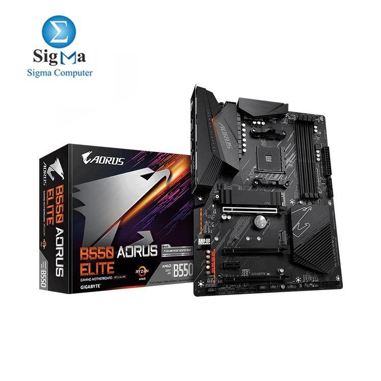 AORUS B550  ELITE Motherboard - Main view