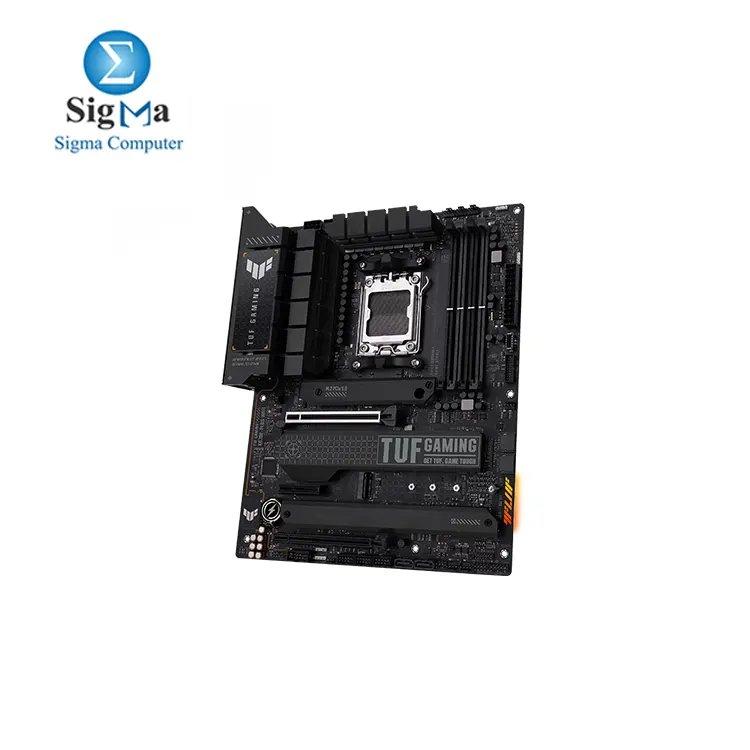 ASUS TUF Gaming X670E-PLUS WiFi 6E Socket AM5 (LGA 1718) Ryzen 7000 ATX Gaming Motherboard(16 Power Stages, PCIe® 5.0, DDR5 Memory, Four M.2 Slots,2.5 Gb LAN,USB 4, Aura RGB Lighting) - Main view