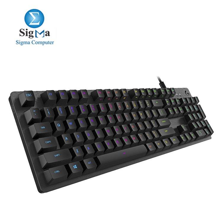 LOGITECH G512 LIGHTSYNC RGB MECHANICAL GAMING KEYBOARD GX Blue (Clicky) - Main view