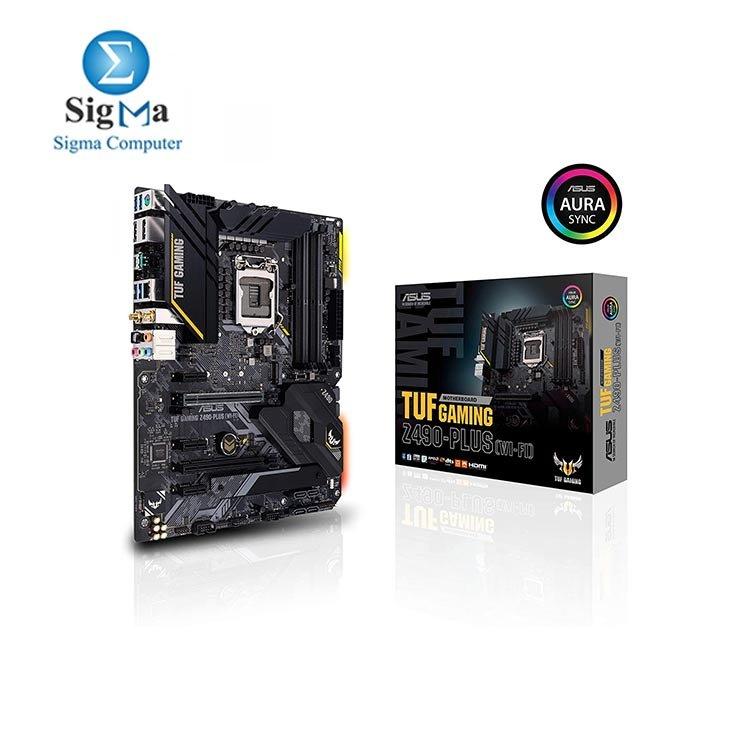 ASUS TUF GAMING Z490-PLUS (WI-FI) - Main view