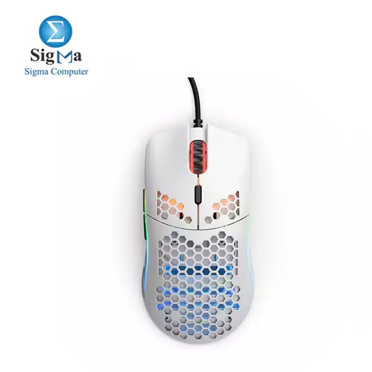 Glorious Model O Gaming Mouse, Matte White (GO-White) - Main view