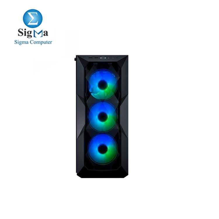 CASE-COOLER MASTER MASTERBOX TD500 CRYSTAL 3FANS ARGB - Main view