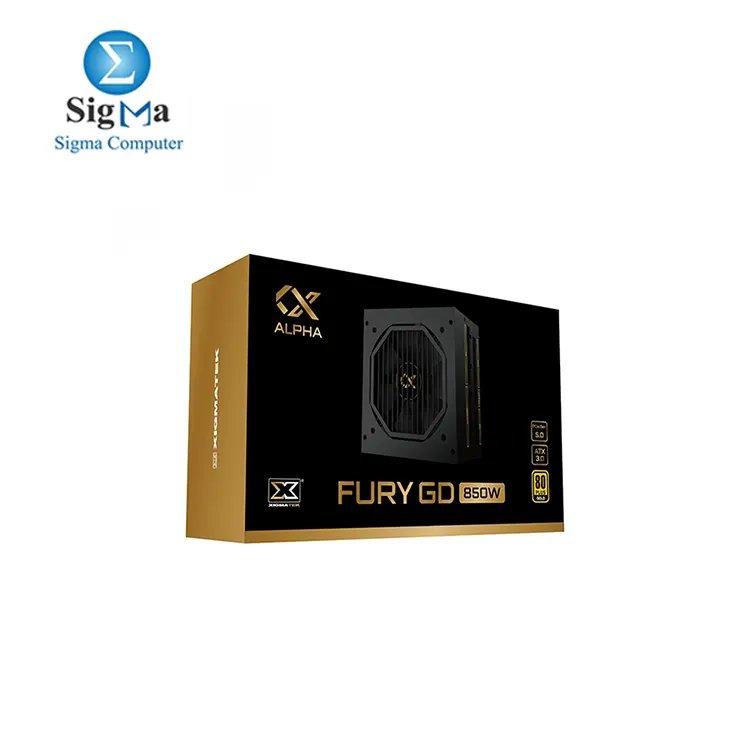 XIGMATEK FURY GD 850W 80+ GOLD GEN 5.0 FULL MODULAR - Main view