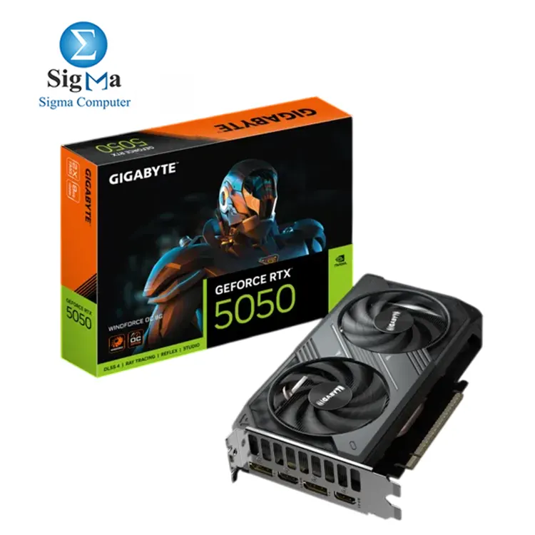 Gigabyte GeForce RTX 5050 WINDFORCE OC 8G - Main view