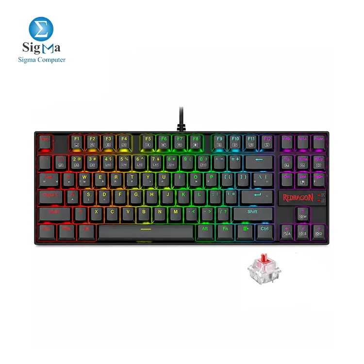 REDRAGON K552P RGB Mechanical Gaming Keyboard - Red Switch - Main view