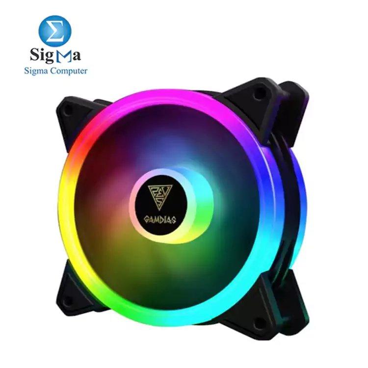 Gamdias Case Fan Cooling CHIONE M2-1201 RGB - Main view
