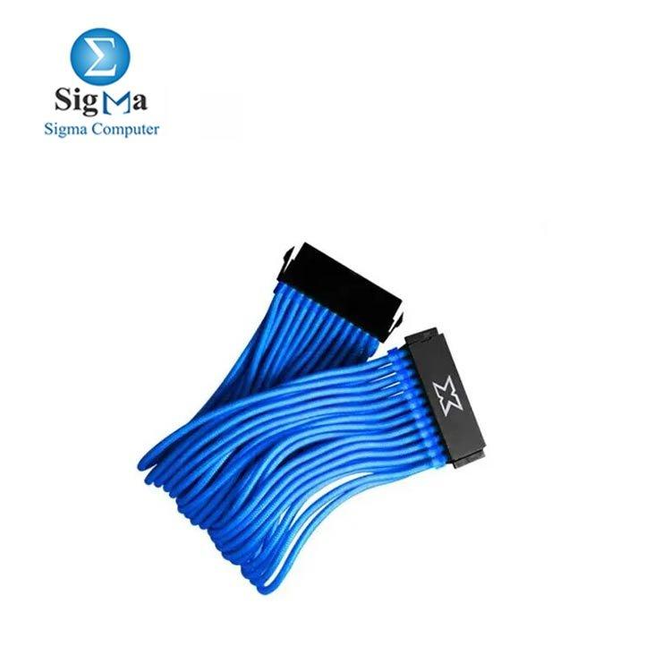 XIGMATEK I CABLE MB24P BLUE PSU Cable COVER - Main view