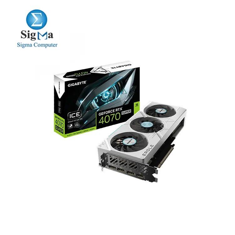 Gigabyte GeForce RTX 4070 SUPER EAGLE OC ICE 12G - Main view