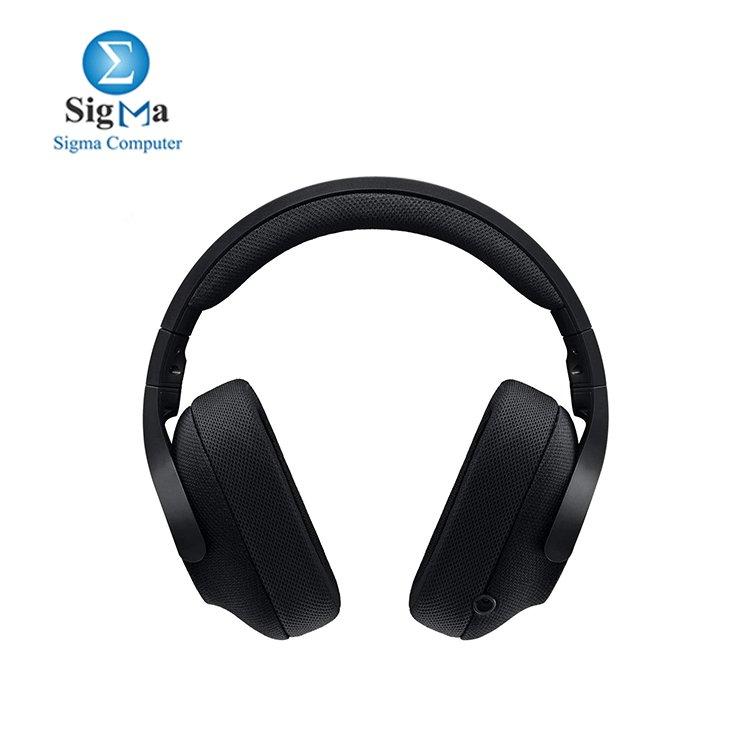 Logitech G433 7.1 WIRED SURROUND GAMING HEADSET Black - Main view