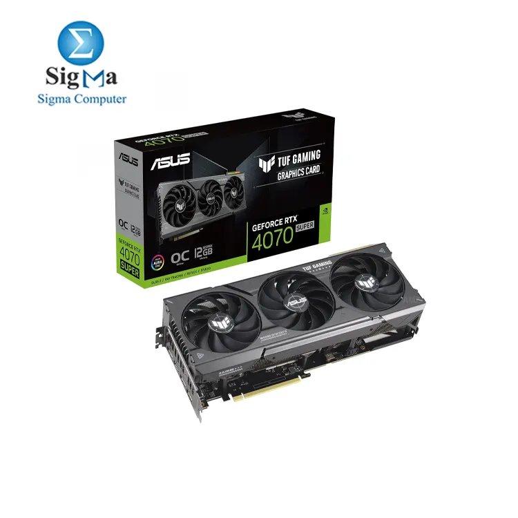 ASUS TUF Gaming GeForce RTX 4070 Super OC Edition 12GB - Main view