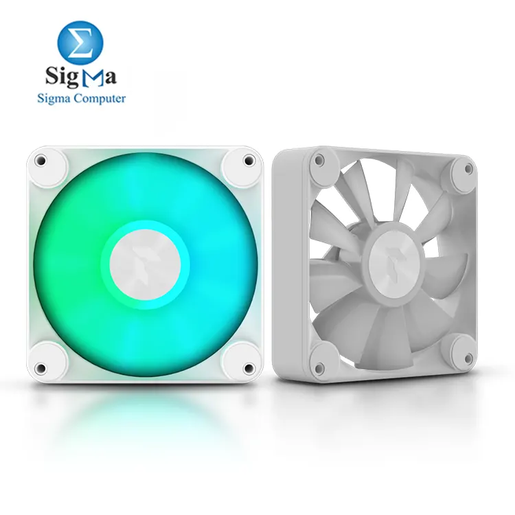 APNX FP1 WHITE 120mm Performance Fan PWM ARGB - Main view