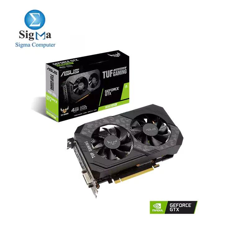 ASUS TUF Gaming GeForce® GTX 1650 SUPER -4G-GAMING - Main view
