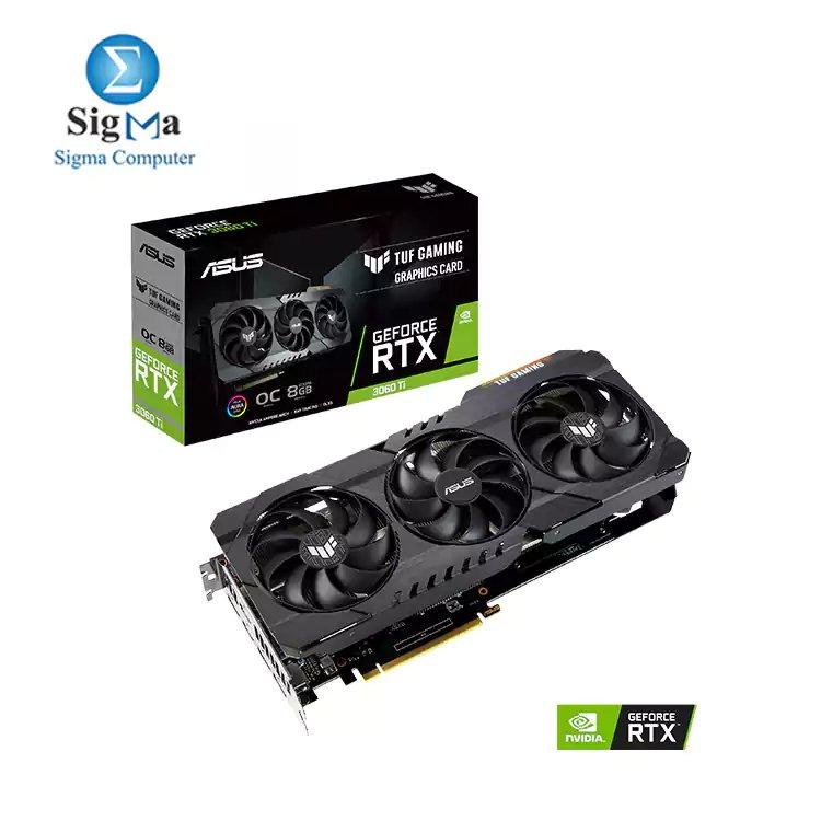 ASUS TUF-RTX 3060TI-O8G-GAMING - Main view