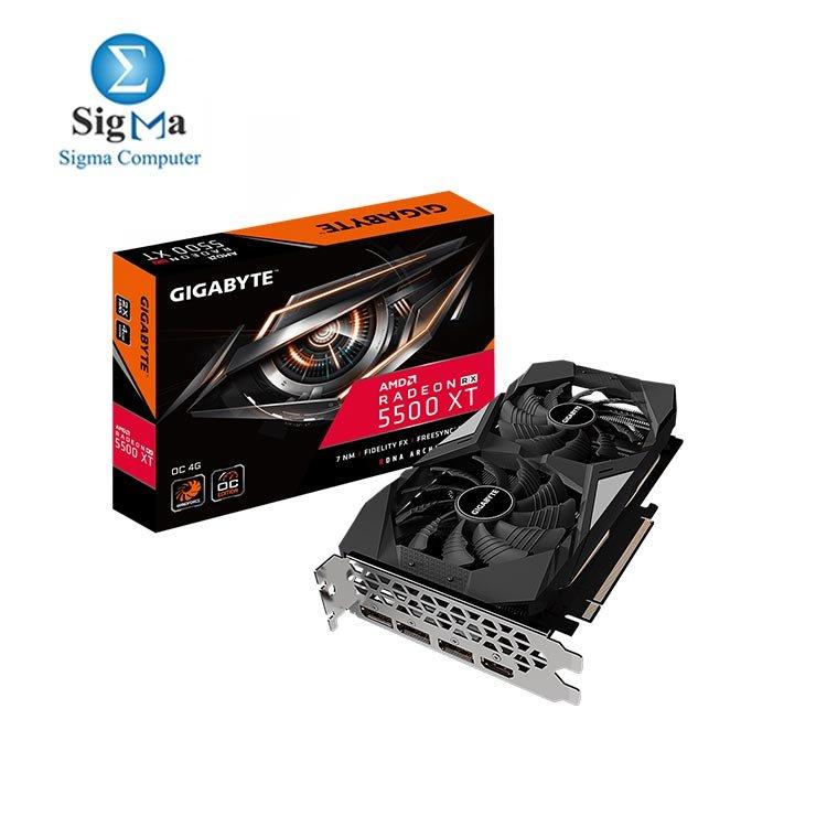 GIGABYTE Radeon™ RX 5500 XT OC 4G - Main view