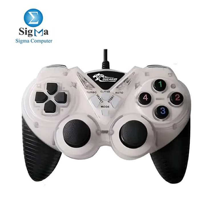 Cougar 906 White GamePad Vibration Single - Main view