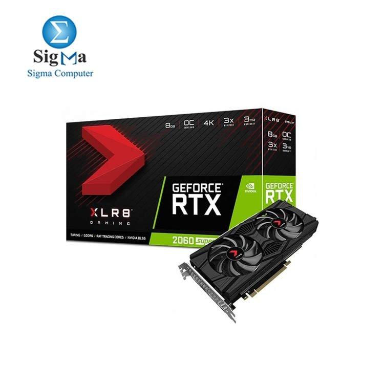 PNY GEFORCE RTX 2060 SUPER 8GB XLR8 GAMING OVERCLOCKED - Main view