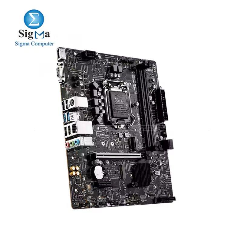 MSI H510M INTEL BOMBER MOTHERBOARD LGA1200 - Main view